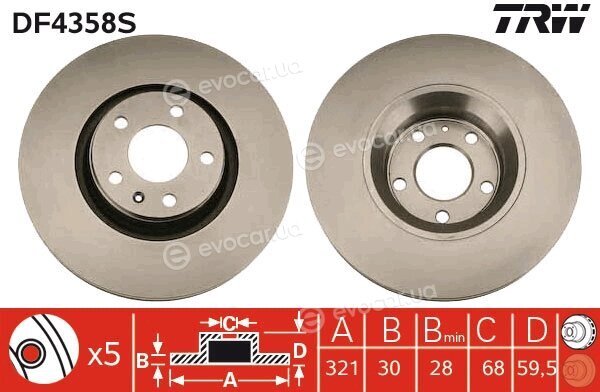 TRW DF4358S