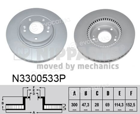 Nipparts N3300533P