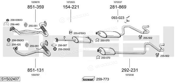 Bosal SYS02407