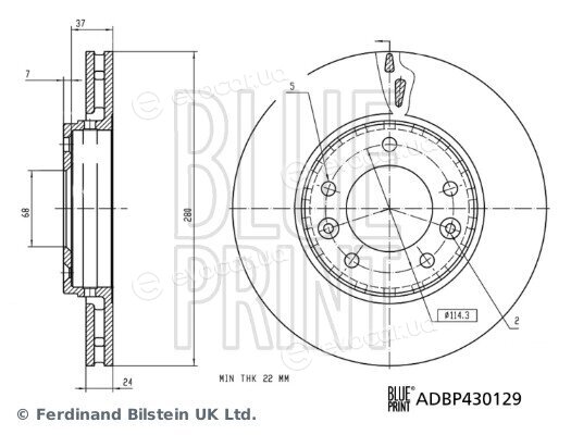 Blue Print ADBP430129