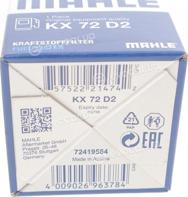 Mahle KX 72D2