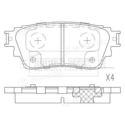 Borg & Beck BBP2847