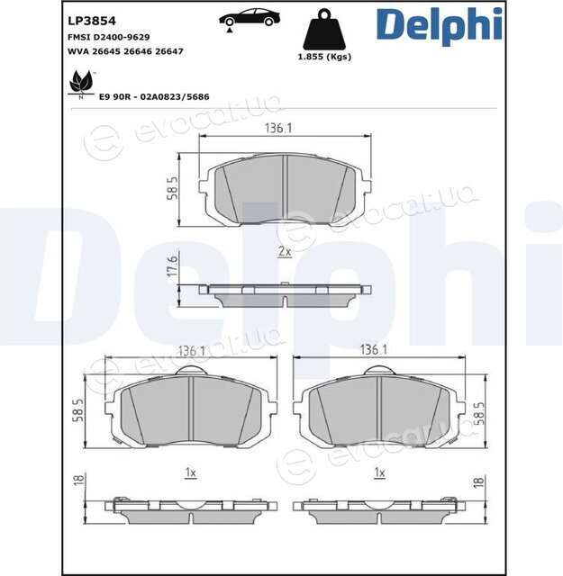 Delphi LP3854