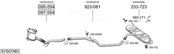 Bosal SYS07483