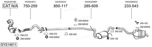 Bosal SYS14611