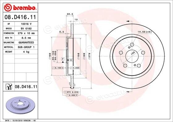 Brembo 08.D416.11