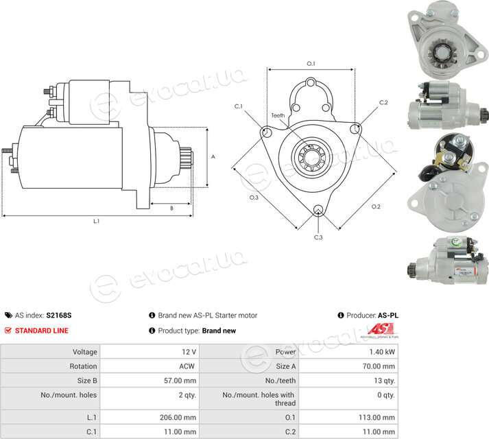AS S2168S