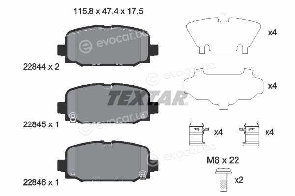 Textar 2284401