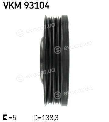 SKF VKM 93104