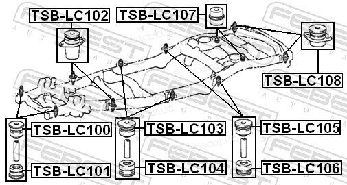 Febest TSB-LC101