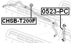 Febest CHSB-T200F