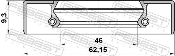 Febest 95GDY-48620909X