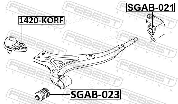 Febest 1420-KORF