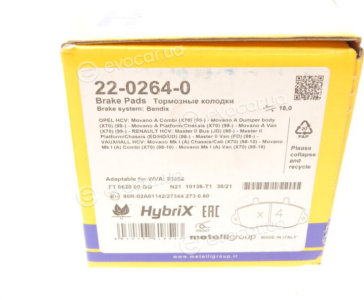Metelli 22-0264-0