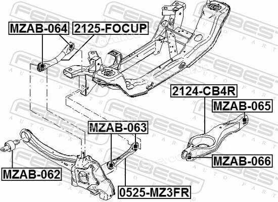 Febest 2125-FOCUP