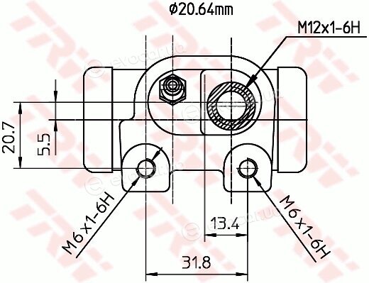 TRW BWF288
