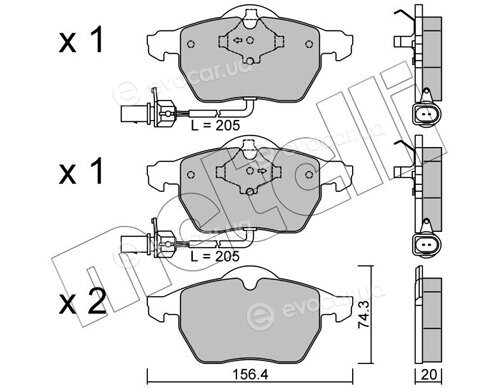 Metelli 22-0314-0