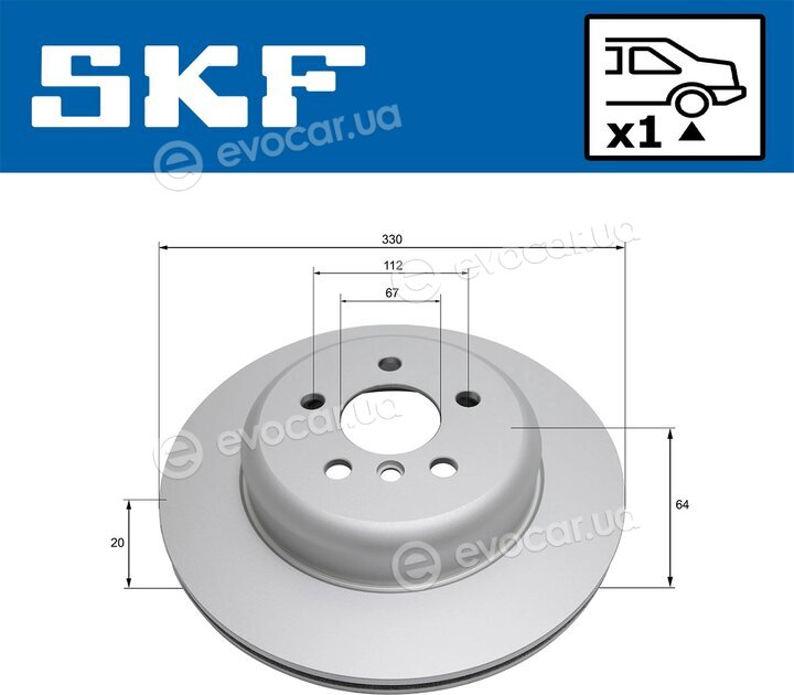 SKF VKBD 91339 V1