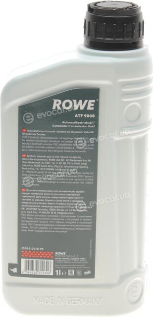 Rowe 25063-0010-99