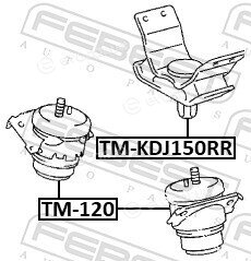 Febest TM-KDJ150RR