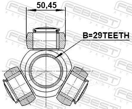 Febest 2116-TTG