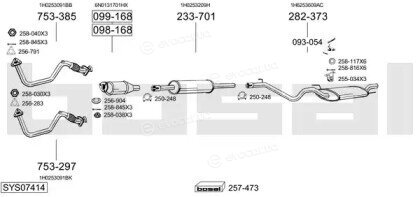 Bosal SYS07414