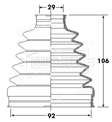 Borg & Beck BCB6307