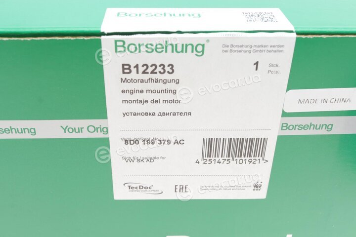 Borsehung B12233