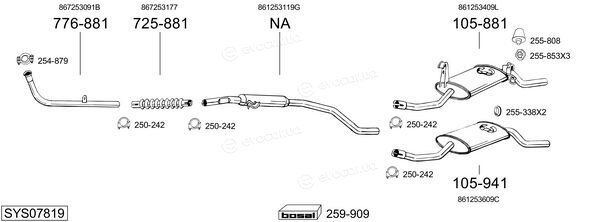 Bosal SYS07819