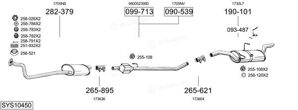 Bosal SYS10450