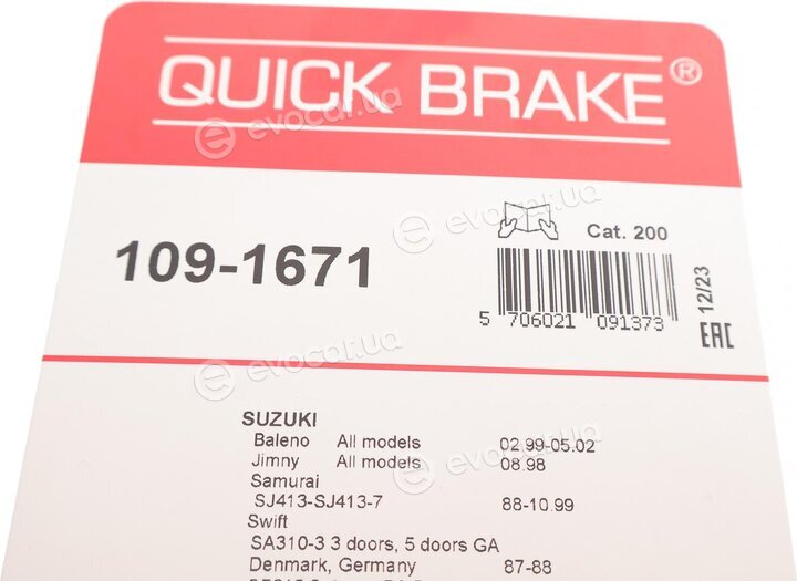 Kawe / Quick Brake 109-1671