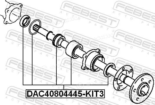 Febest DAC40804445-KIT3