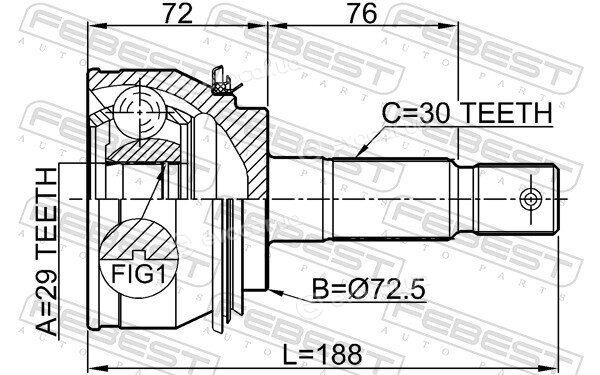 Febest 0110-080