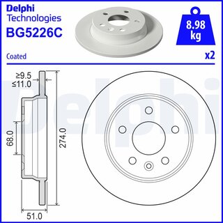 Delphi BG5226C