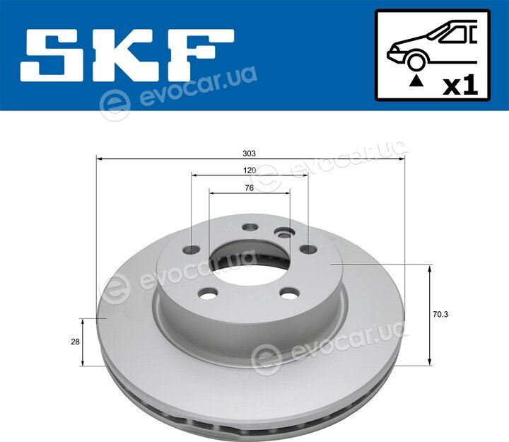 SKF VKBD 81179 V1