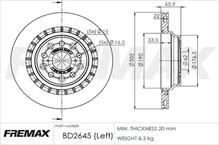 Fremax BD-2645