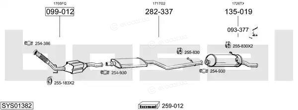 Bosal SYS01382