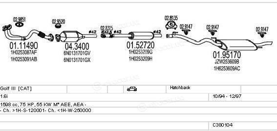 MTS C380104002899