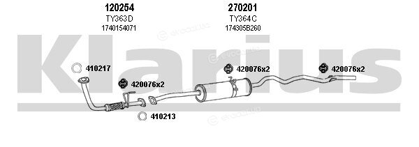 Klarius 900262E