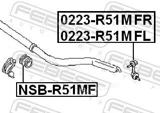 Febest 0223-R51MFR