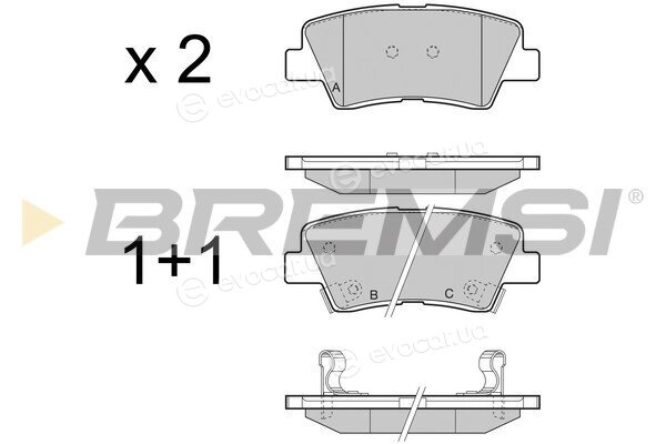 Bremsi BP3456