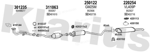 Klarius 390730E