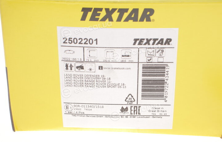 Textar 2502201