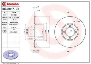 Brembo 08.3067.20