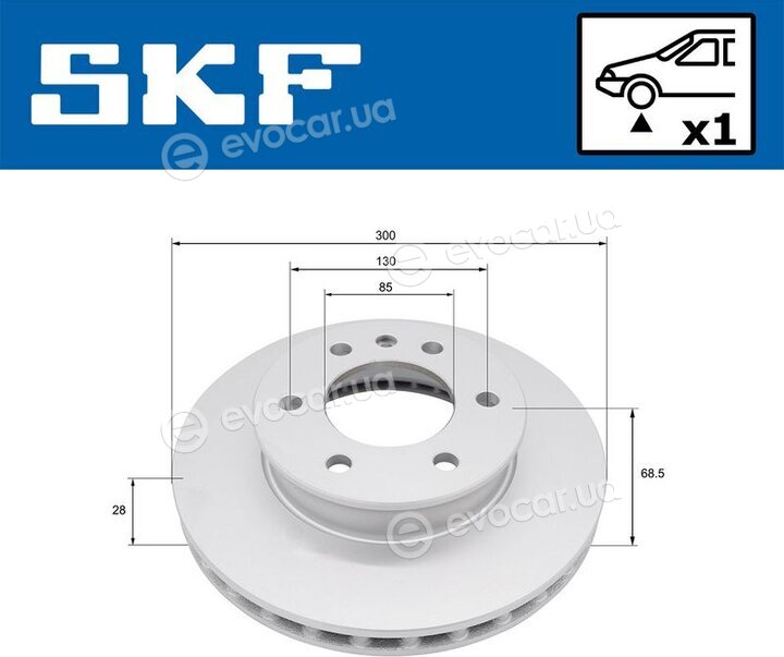 SKF VKBD 81395 V1