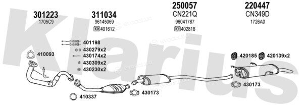 Klarius 180342E