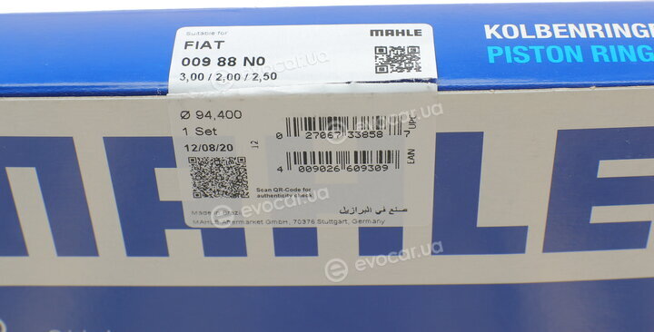Mahle 009 88 N0