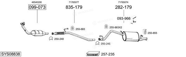 Bosal SYS08838