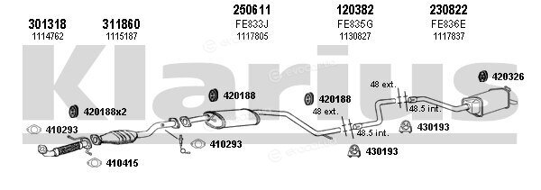 Klarius 361866E