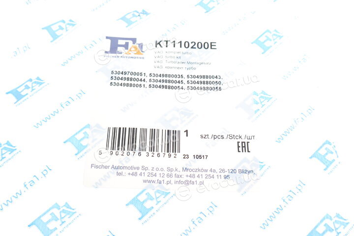 FA1 KT110200E